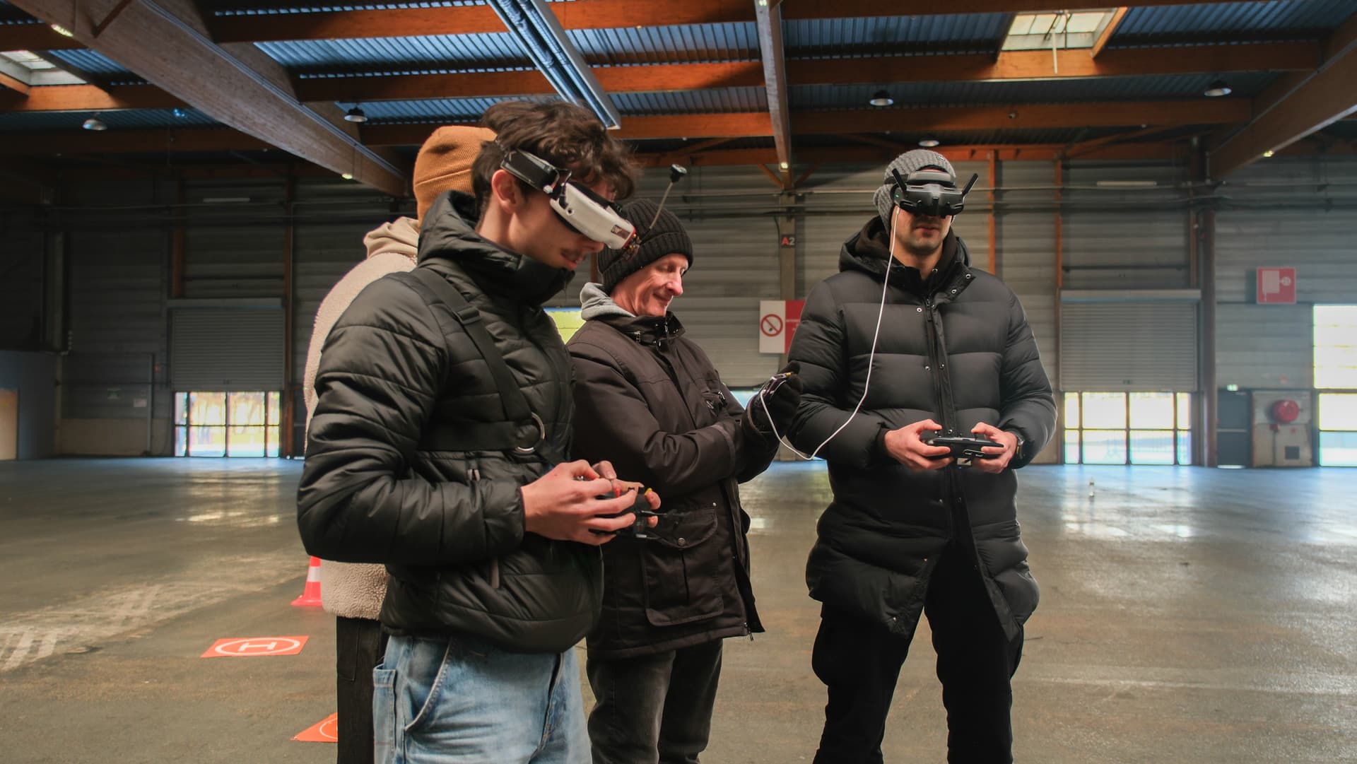 Pratique FPV avec casques d'immersion